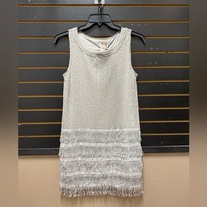 MSSP Max Studio Specialty Products Sequin Fringe Flapper Dress – Size Small